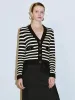 Striped Knitted Cardigans sold by Urban Revivo