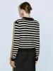 Striped Knitted Cardigans sold by Urban Revivo