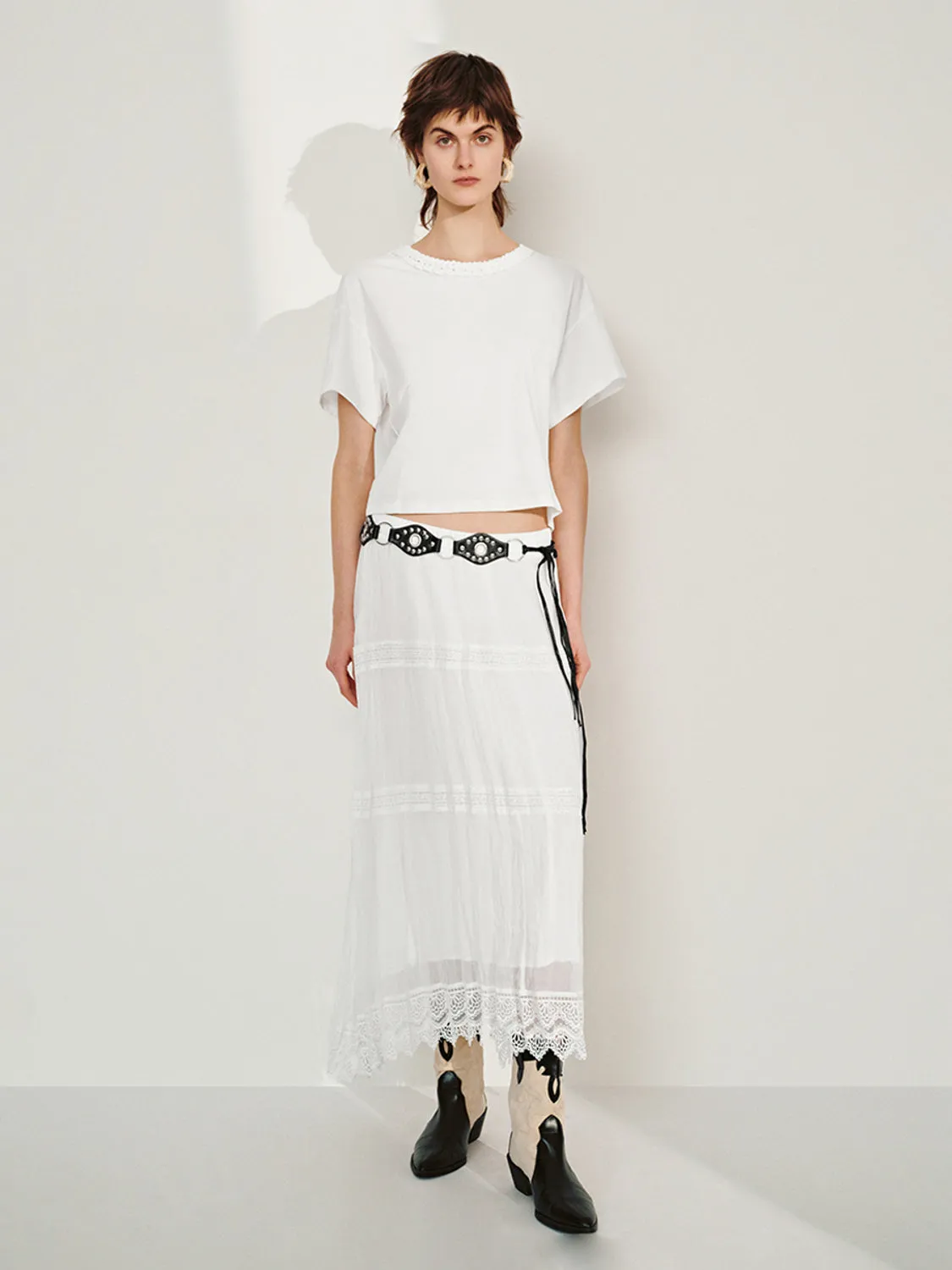 Lace A-Line Skirts sold by Urban Revivo product image thumbnail 5