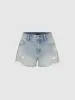 Leisure Denim Shorts sold by Urban Revivo