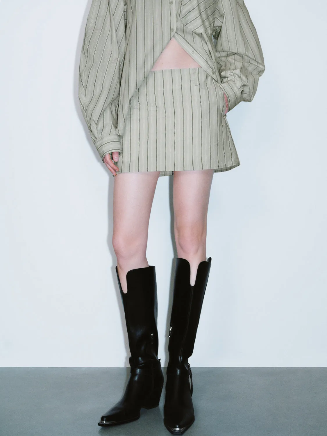 Striped Mini Skirts sold by Urban Revivo product image thumbnail 2