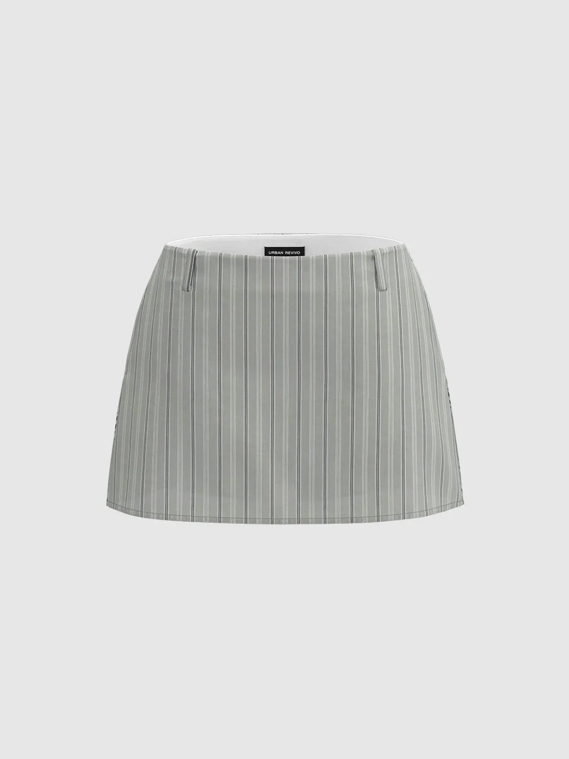 Striped Mini Skirts sold by Urban Revivo