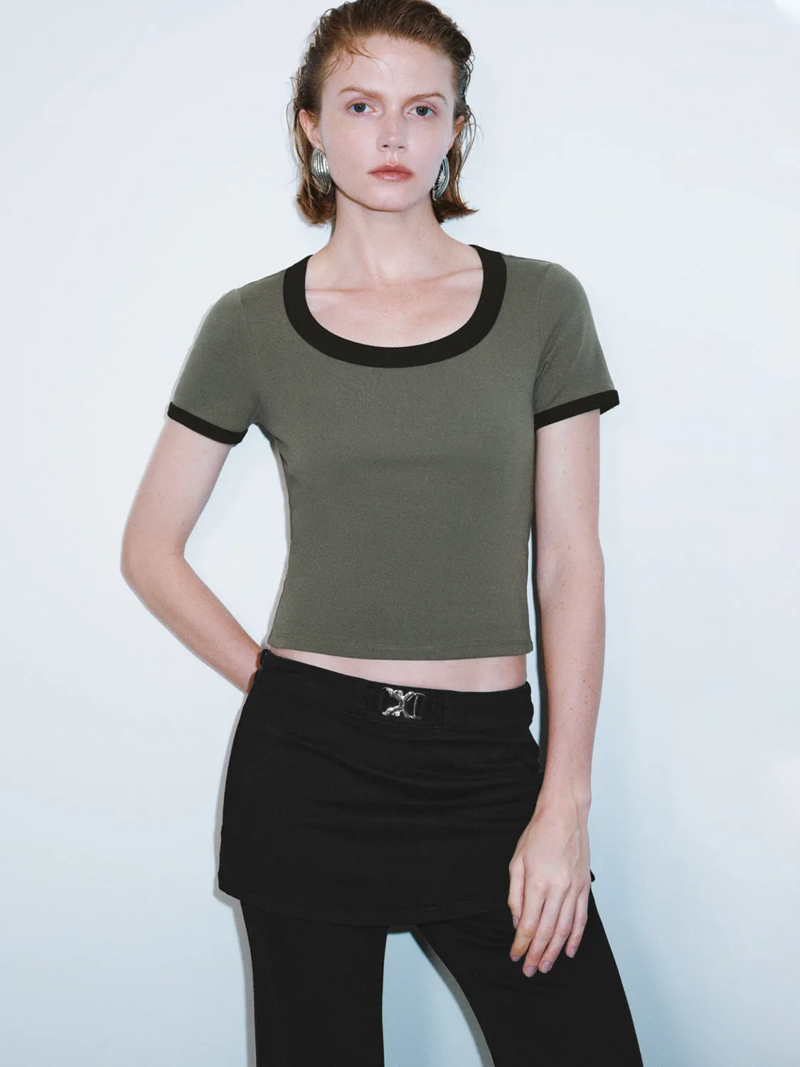 Skinny Short Sleeve T-Shirts sold by Urban Revivo