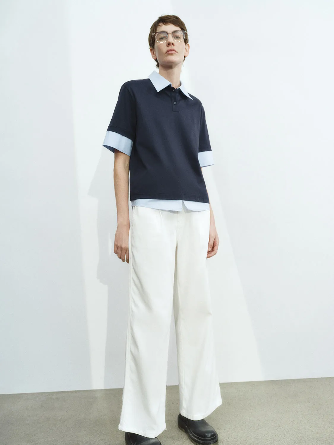 Loose Polo Shirts sold by Urban Revivo product image thumbnail 4