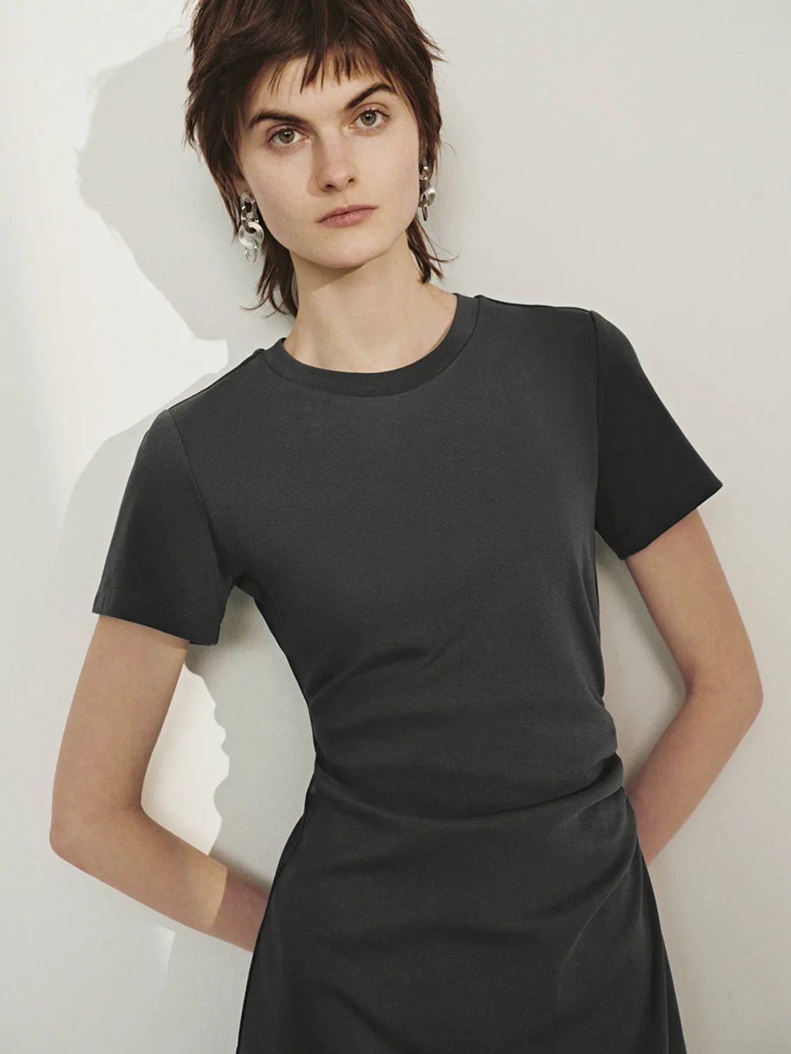 Split Hem Skater Dresses sold by Urban Revivo product image thumbnail 5