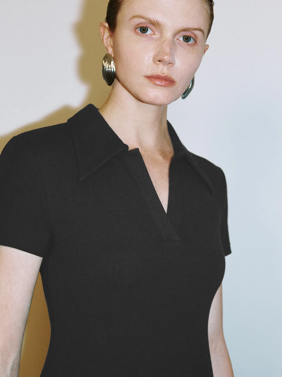 Lapel Skater Dresses sold by Urban Revivo product image thumbnail 4