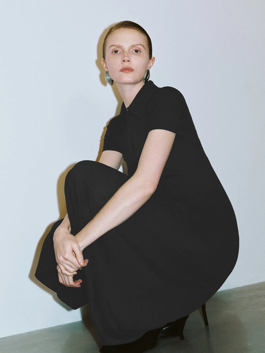 Lapel Skater Dresses sold by Urban Revivo product image thumbnail 2