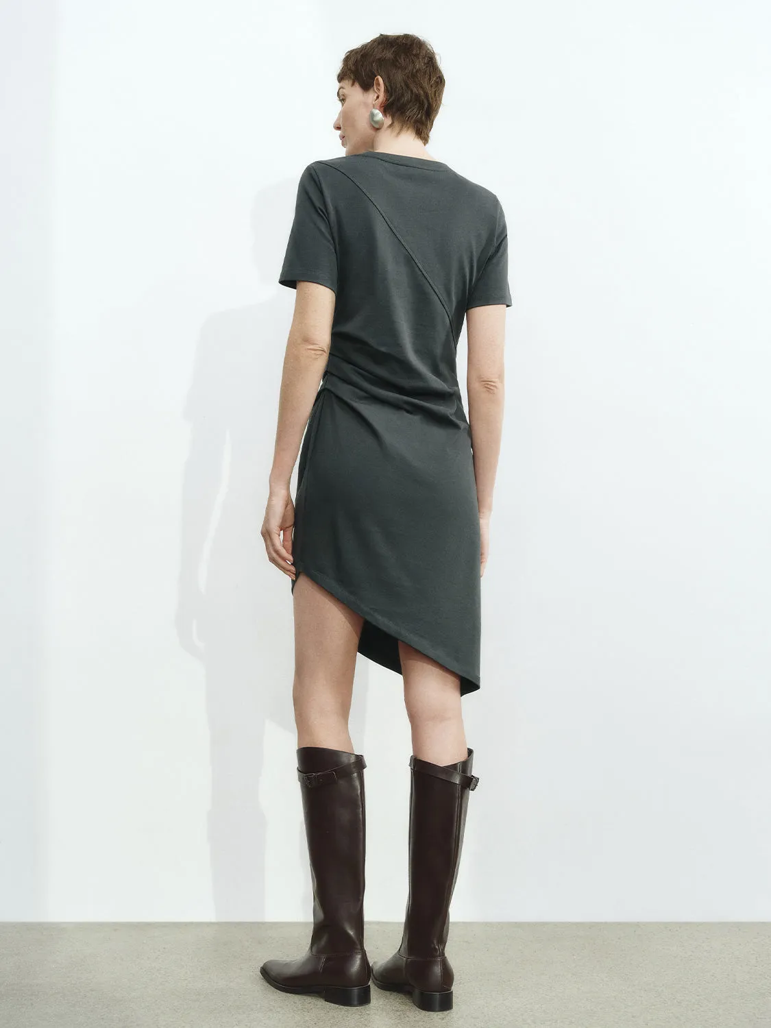 Ruched Skater Dresses sold by Urban Revivo product image thumbnail 3