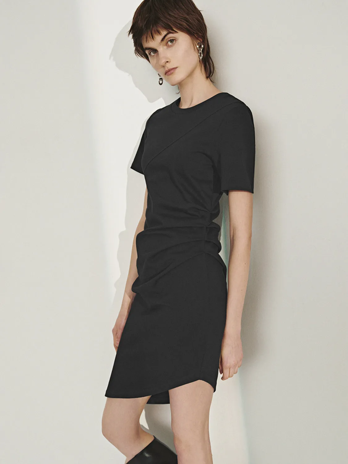 Irregular Hem Skater Dresses sold by Urban Revivo product image thumbnail 3