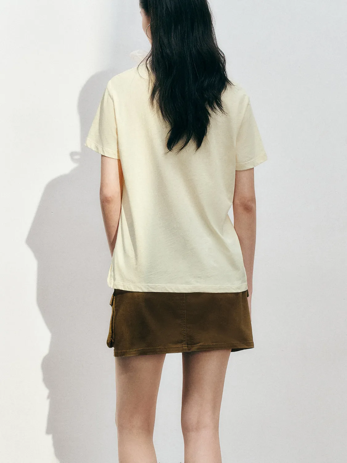 Short Sleeve T-Shirts sold by Urban Revivo product image thumbnail 2