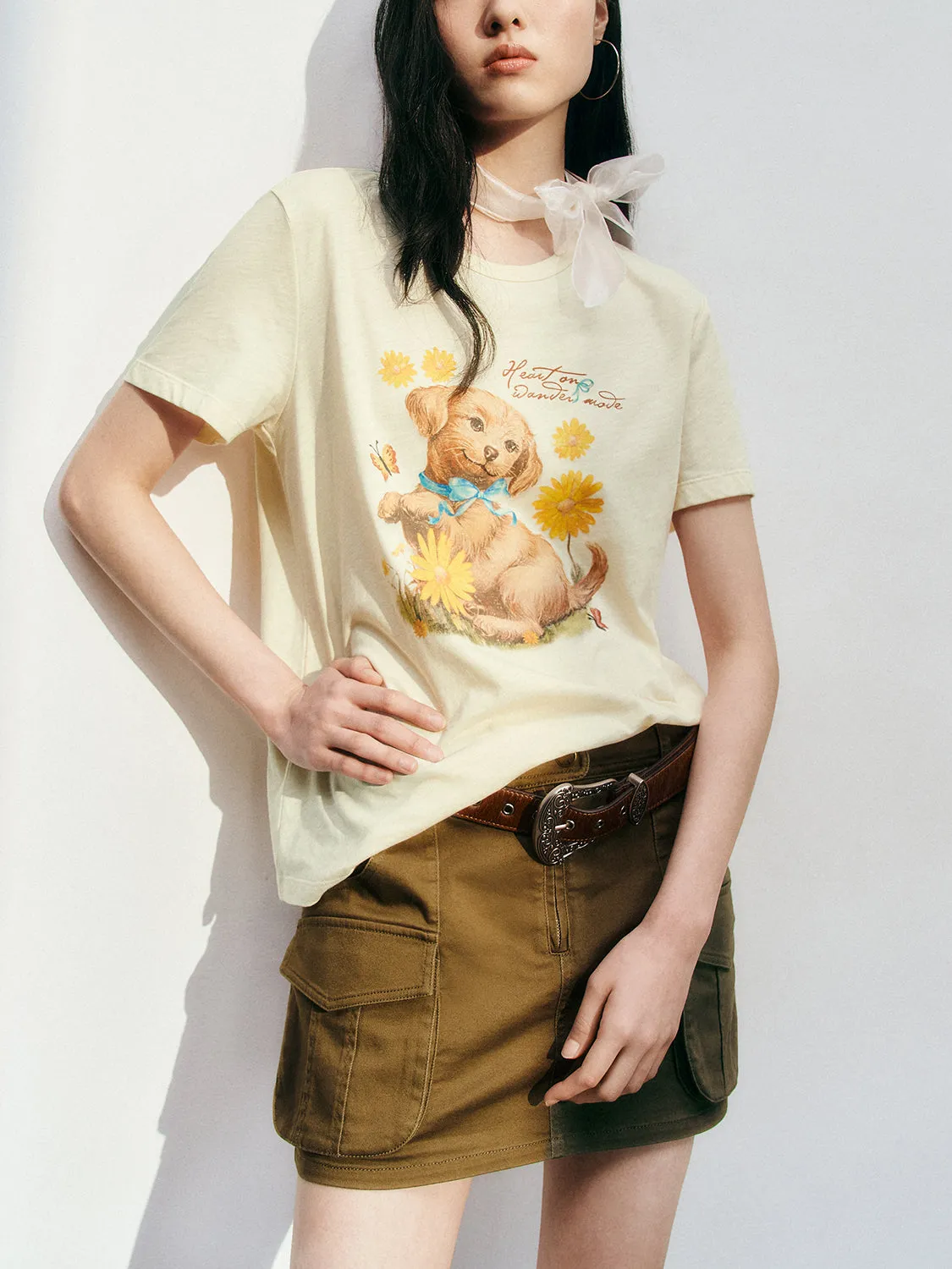 Short Sleeve T-Shirts sold by Urban Revivo product image thumbnail 3