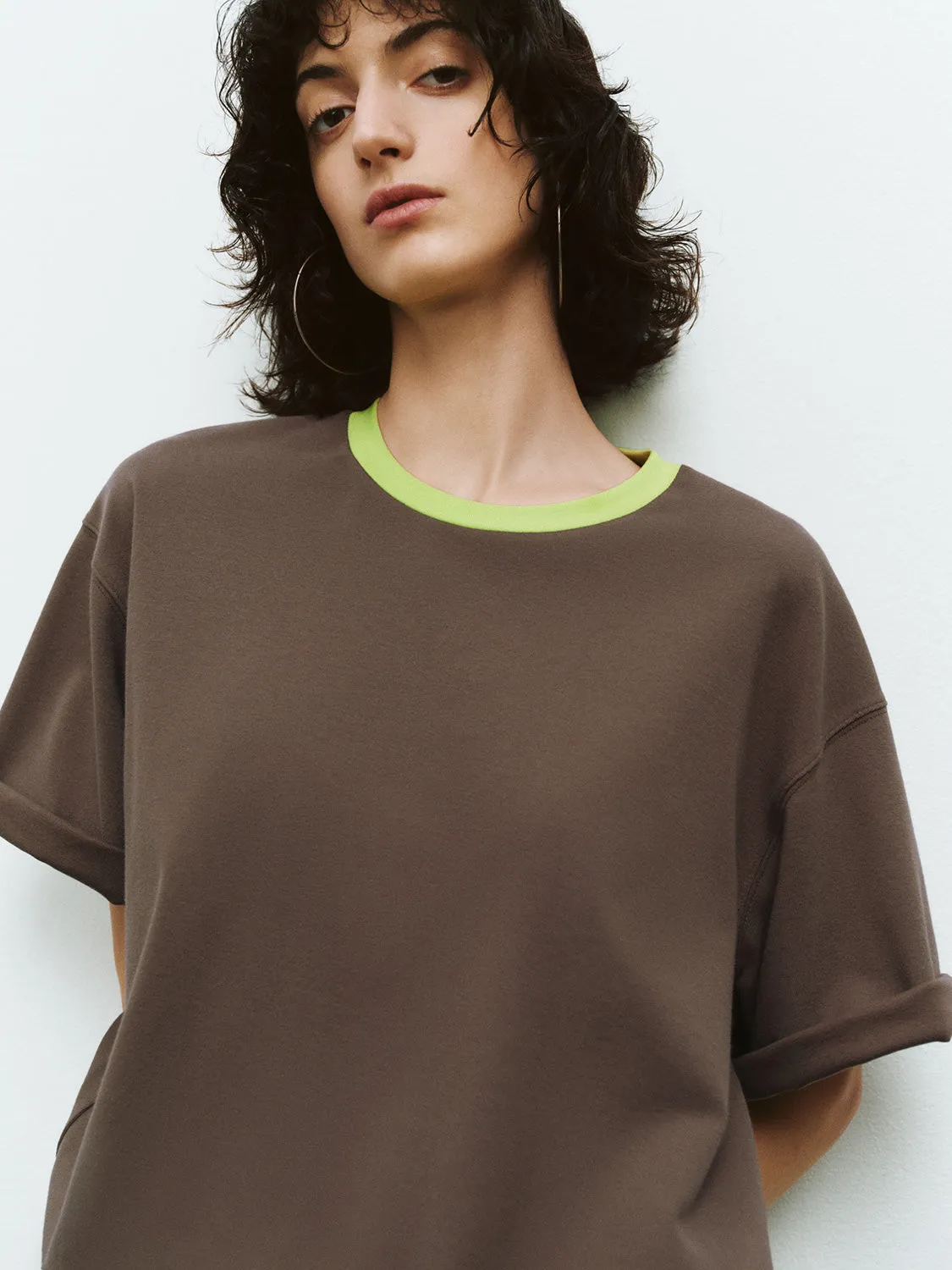 Loose Short Sleeve T-Shirts sold by Urban Revivo product image thumbnail 5