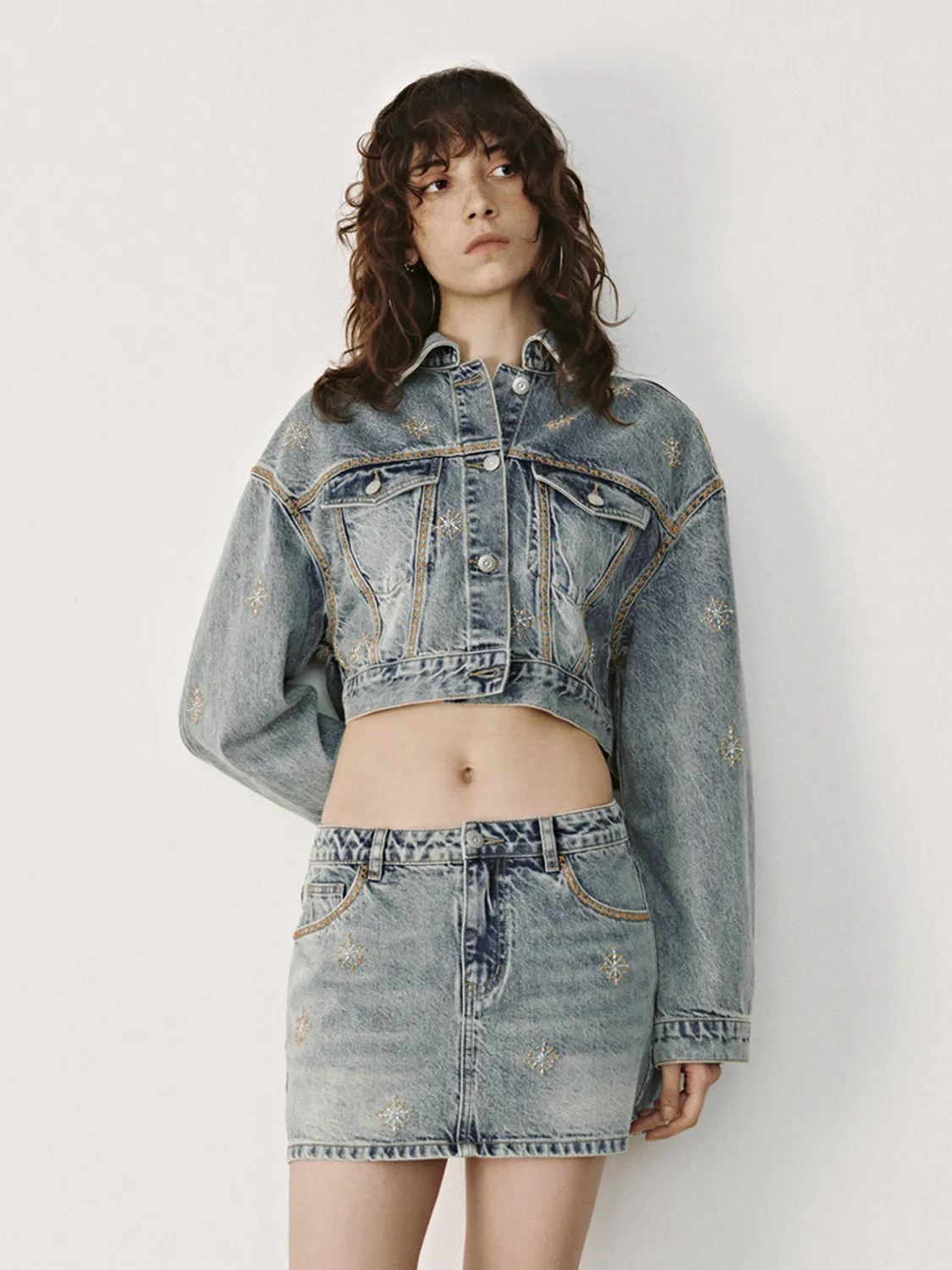 Cropped Denim Jackets sold by Urban Revivo
