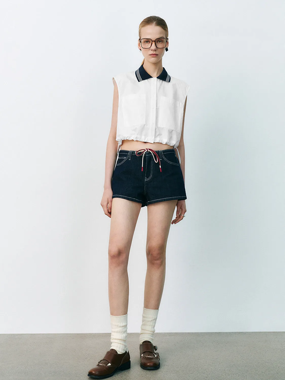 Sleeveless Shirts sold by Urban Revivo product image thumbnail 4