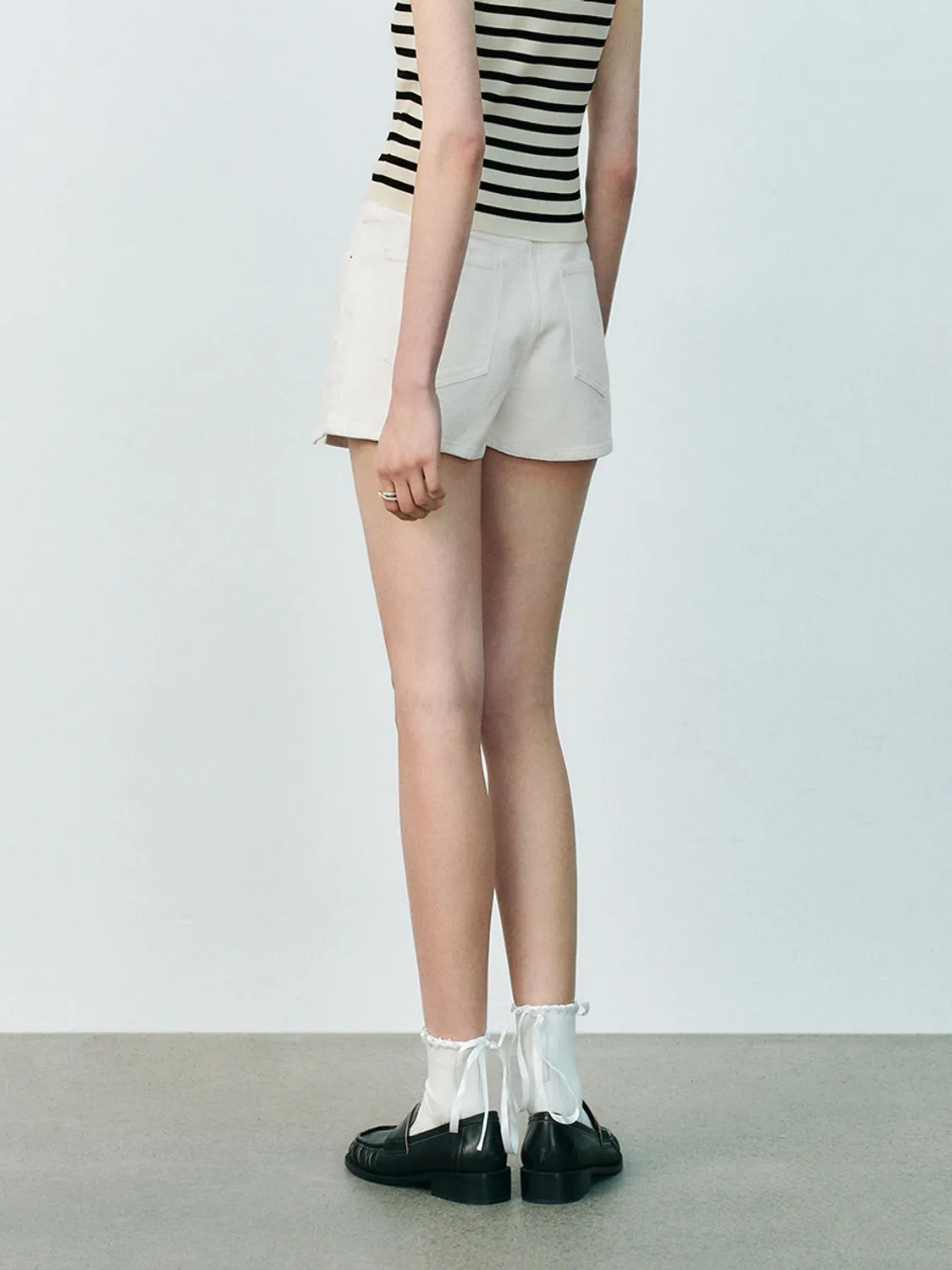 Urban Denim Shorts sold by Urban Revivo product image thumbnail 3