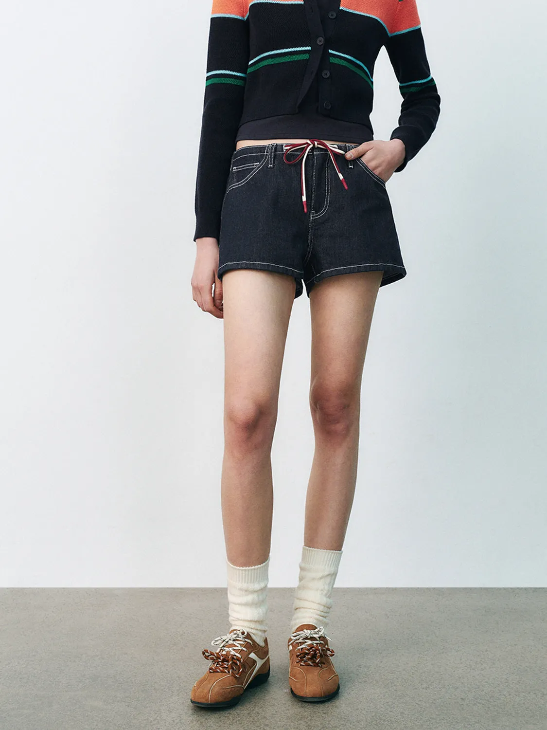 Urban Denim Shorts sold by Urban Revivo product image thumbnail 2