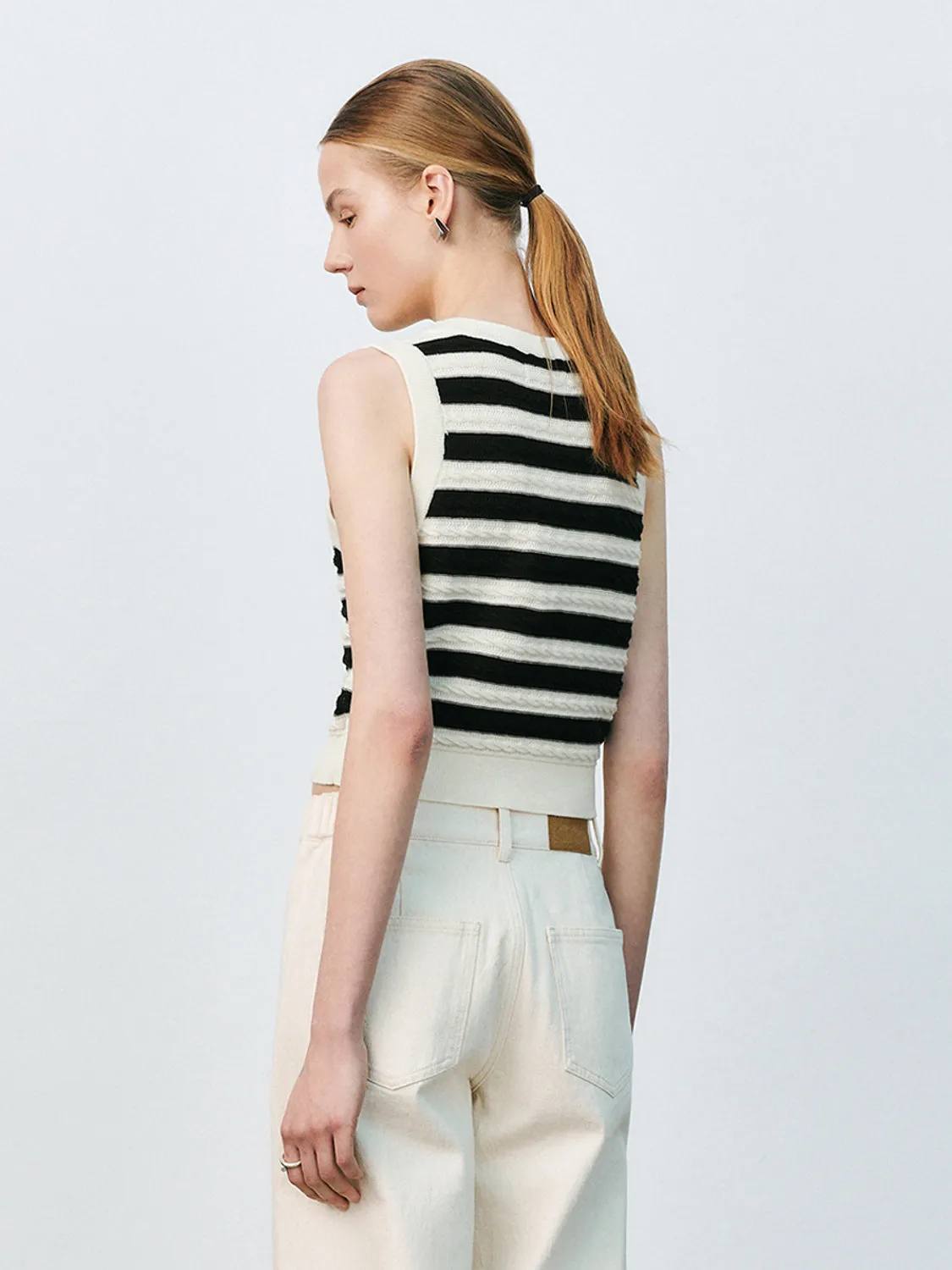 Knitted Vests sold by Urban Revivo product image thumbnail 2