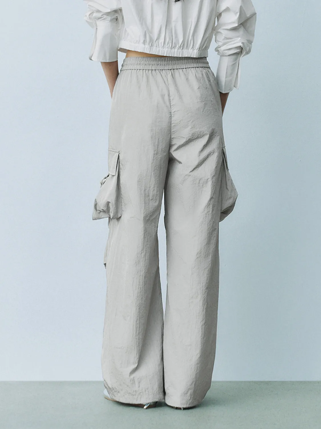 Wide-Leg Pants sold by Urban Revivo product image thumbnail 3