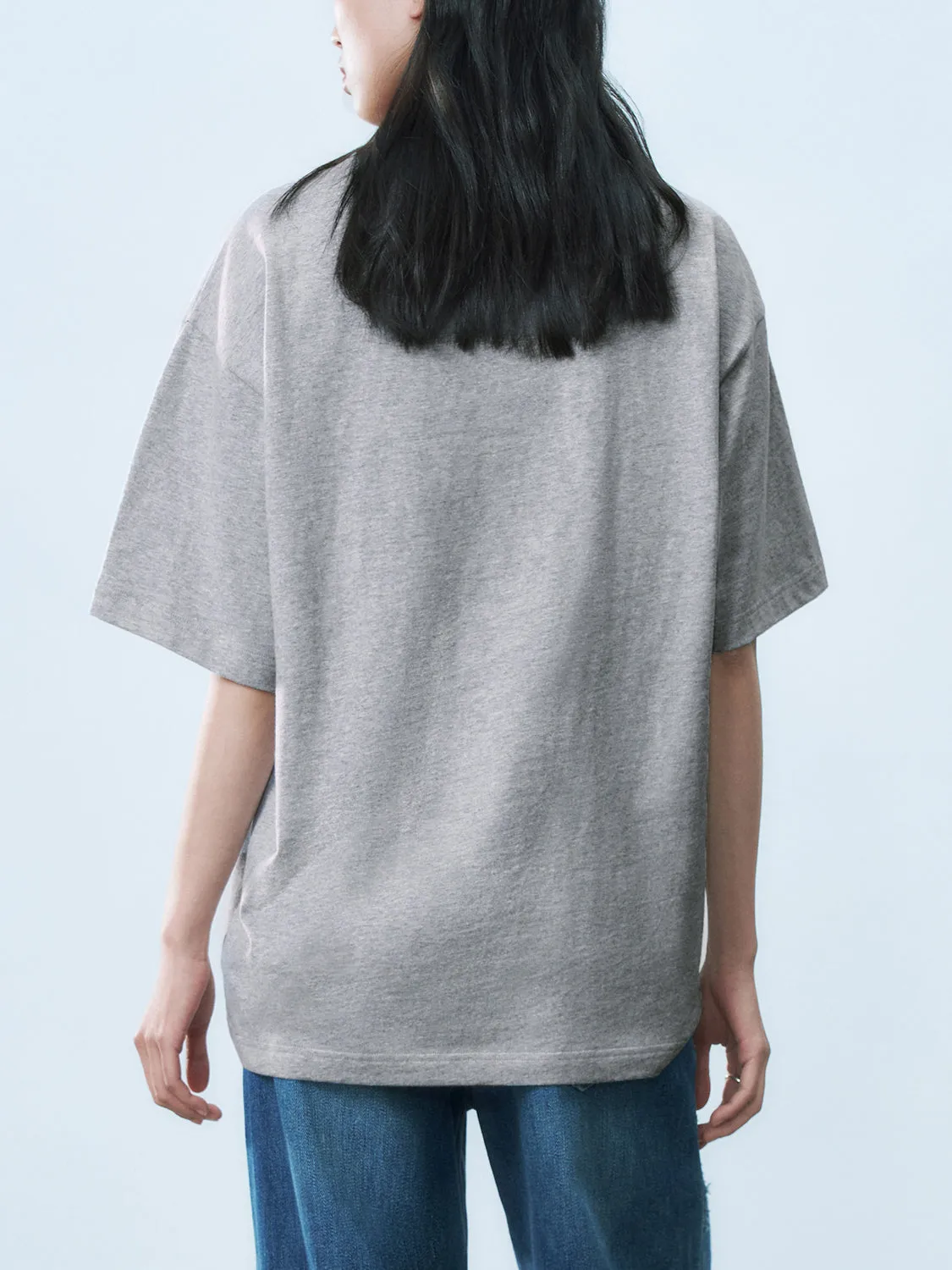 Loose Short Sleeve T-Shirts sold by Urban Revivo product image thumbnail 2