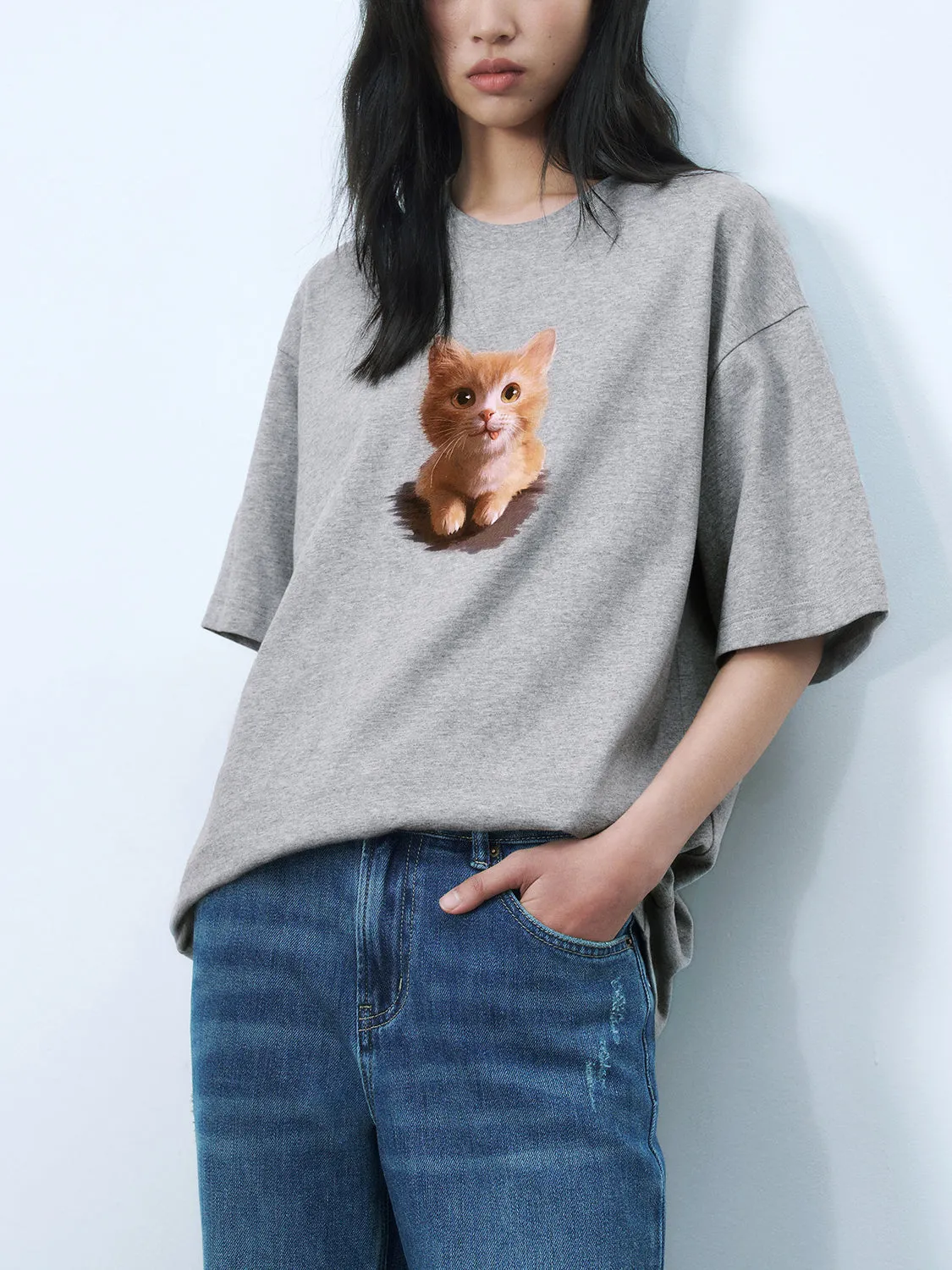 Loose Short Sleeve T-Shirts sold by Urban Revivo