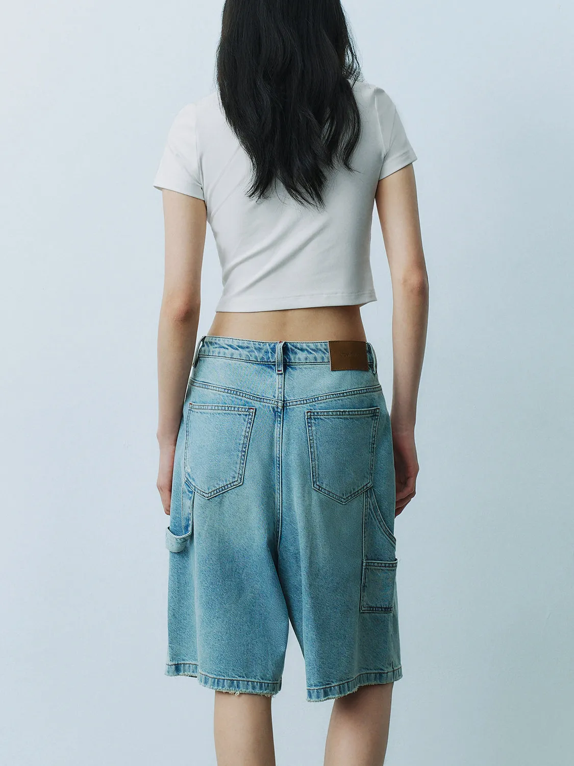 Cropped Skinny T-Shirts sold by Urban Revivo product image thumbnail 2