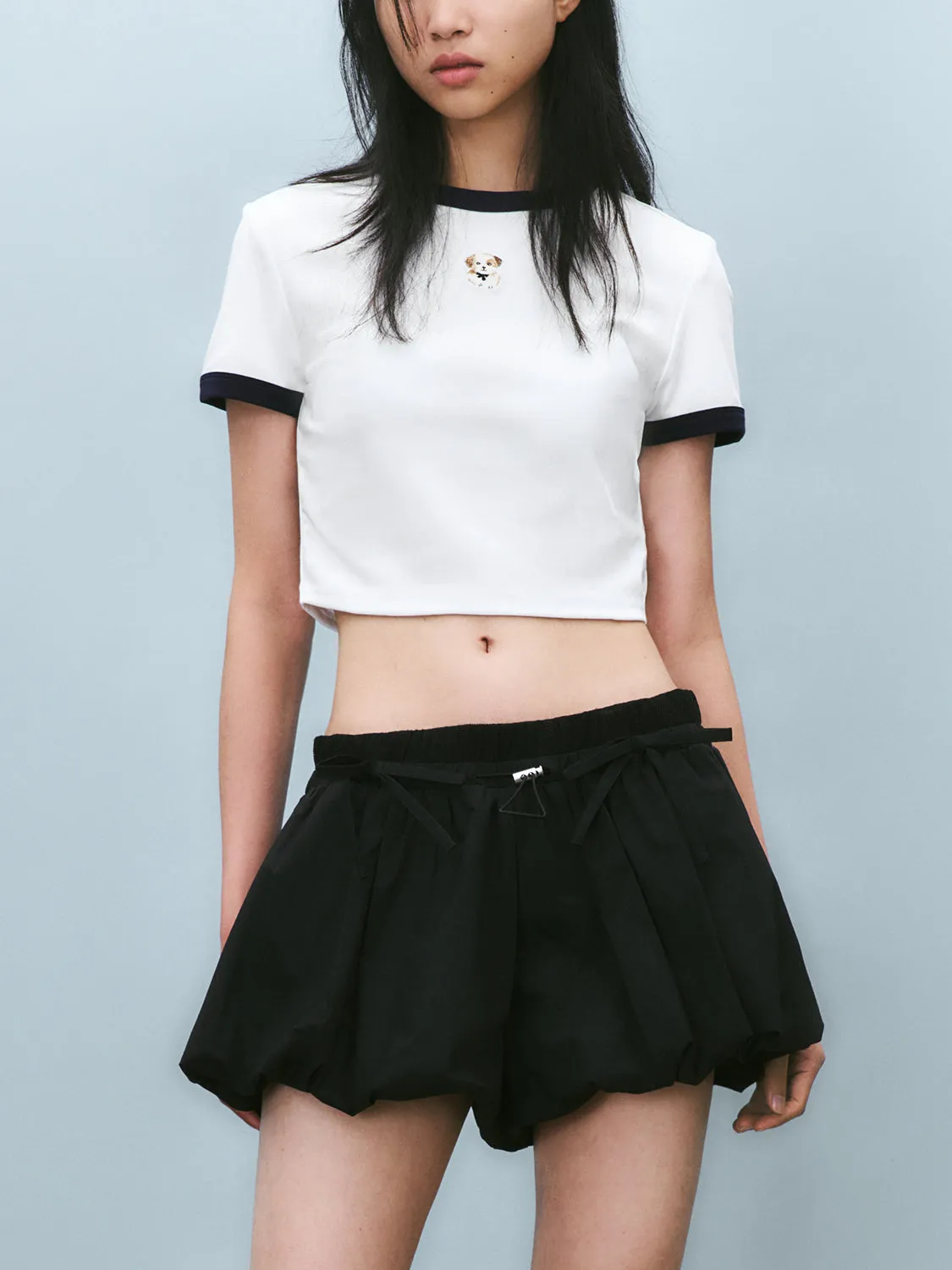 Cropped Skinny T-Shirts sold by Urban Revivo