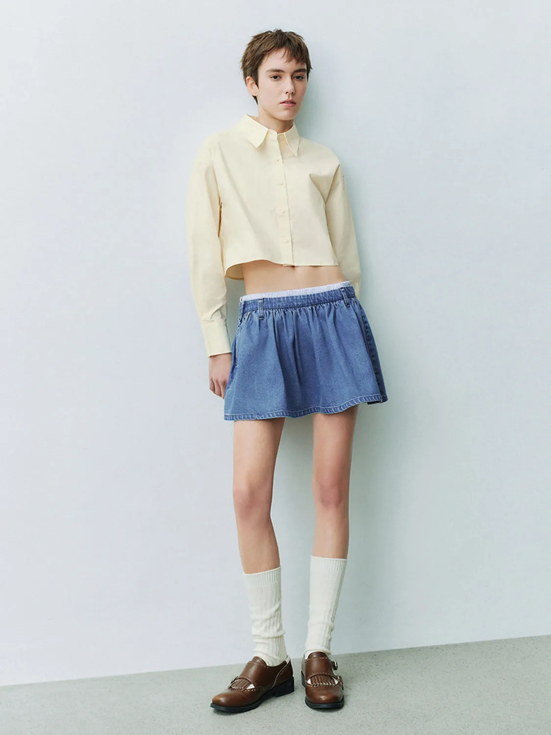 Mini Denim Skirts sold by Urban Revivo product image thumbnail 5