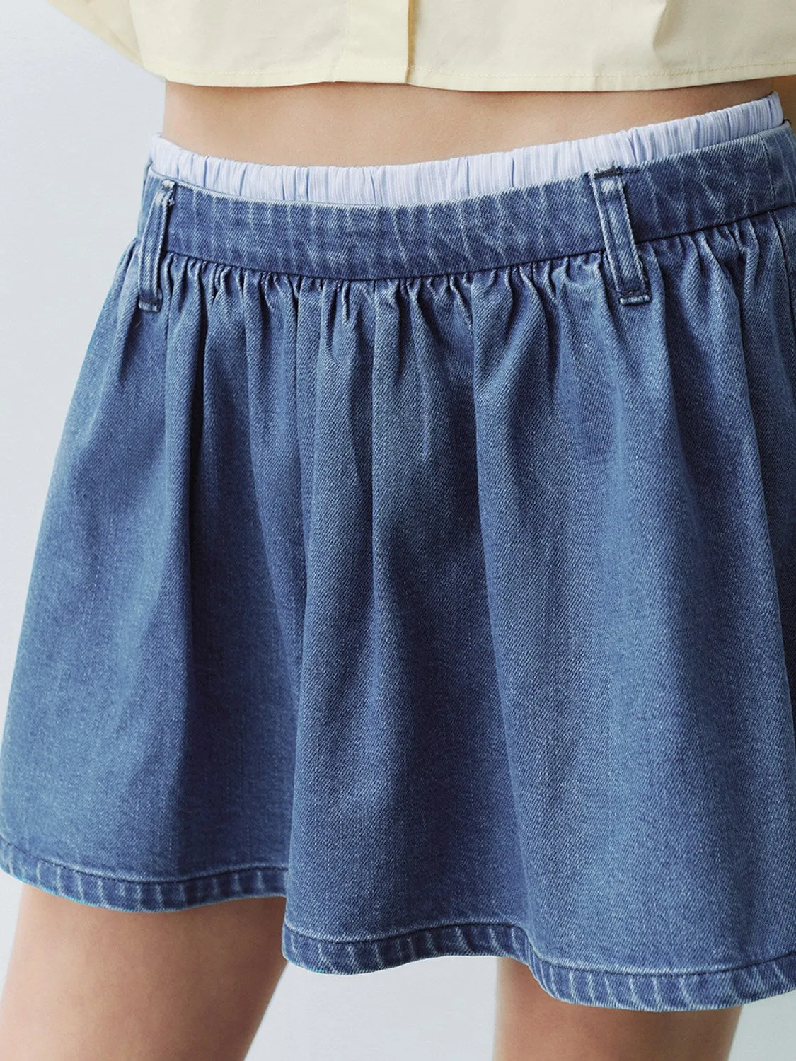 Mini Denim Skirts sold by Urban Revivo product image thumbnail 4
