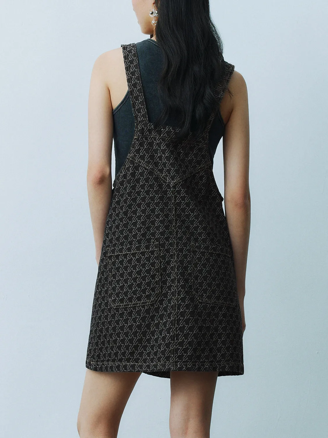 Denim Pinafore Dresses sold by Urban Revivo product image thumbnail 2