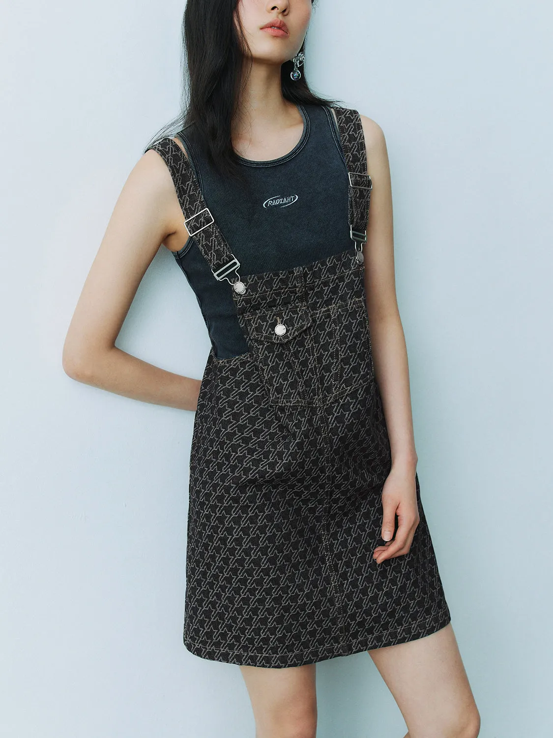 Denim Pinafore Dresses sold by Urban Revivo product image thumbnail 4