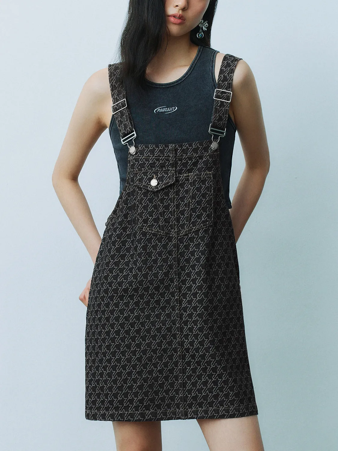 Denim Pinafore Dresses sold by Urban Revivo