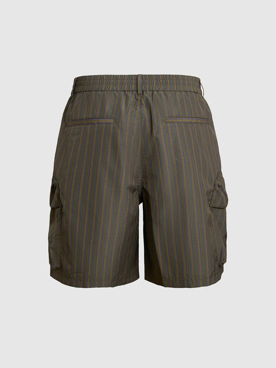 Leisure Striped Shorts sold by Urban Revivo product image thumbnail 2