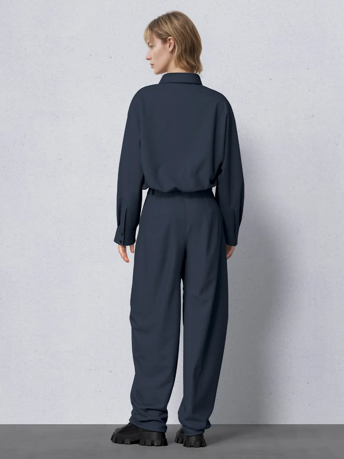 High Rise Curved-Leg Pants sold by Urban Revivo product image thumbnail 5