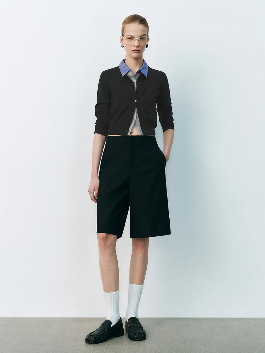 Cropped Knitted Cardigans sold by Urban Revivo product image thumbnail 4