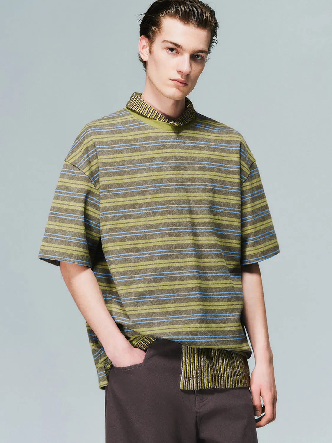 Striped T-Shirts sold by Urban Revivo