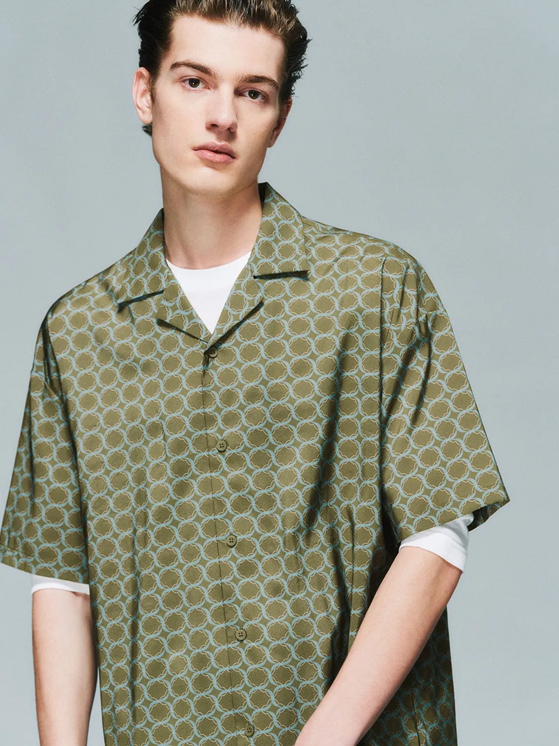 Lapel Loose Shirts sold by Urban Revivo product image thumbnail 3
