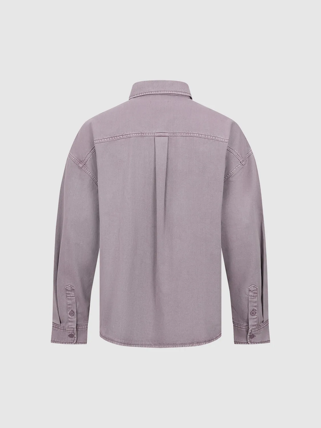 Oversized Denim Shirts sold by Urban Revivo product image thumbnail 2