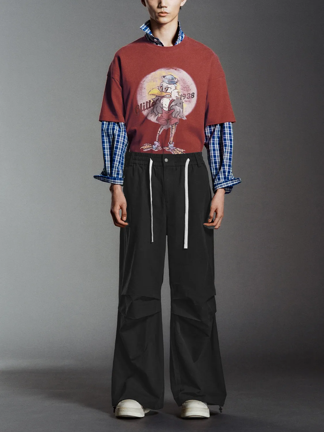 Wide-Leg Pants sold by Urban Revivo product image thumbnail 5