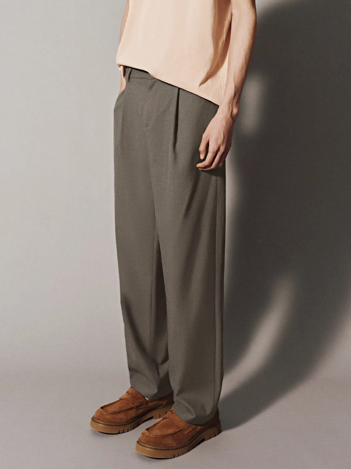 Straight Pants sold by Urban Revivo product image thumbnail 3