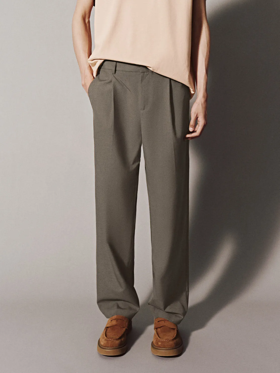 Straight Pants sold by Urban Revivo product image thumbnail 2