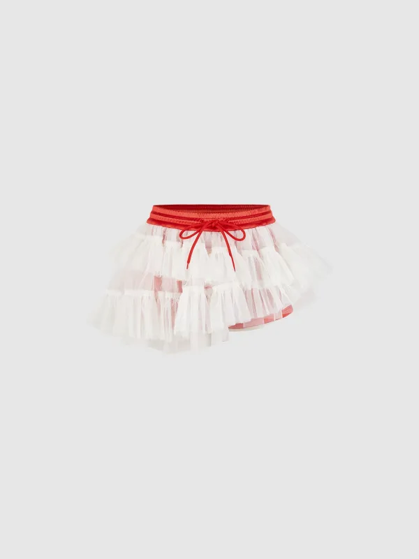 Vogue Tiered Shorts sold by Urban Revivo