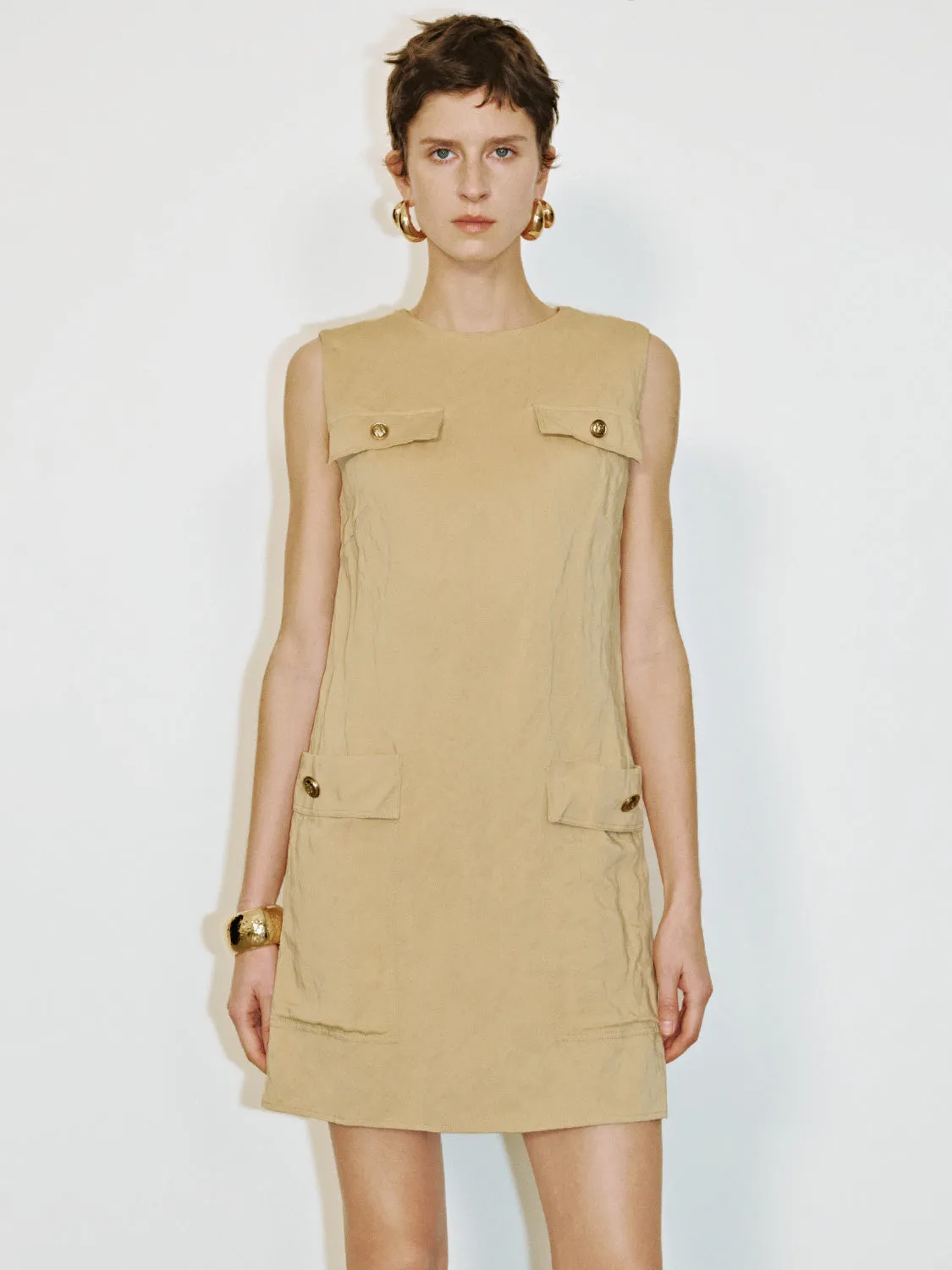 Sleeveless Straight Dresses sold by Urban Revivo