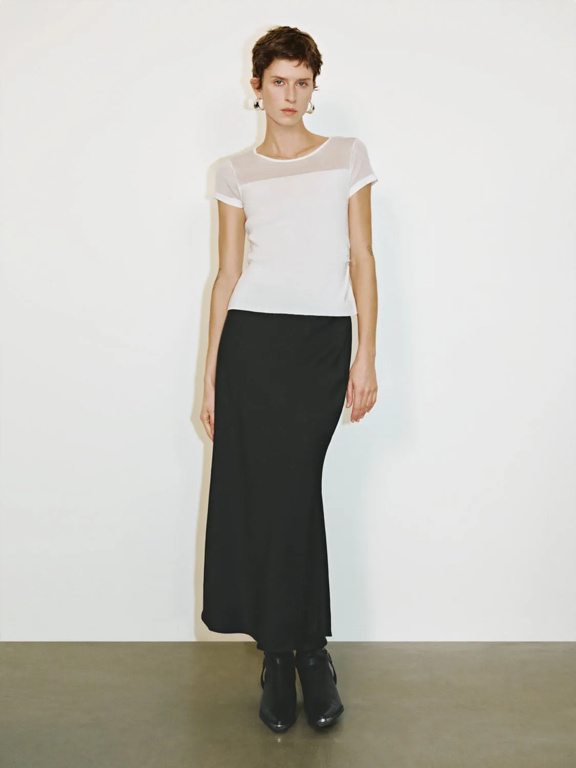 Skinny Knitted T-Shirts sold by Urban Revivo product image thumbnail 4