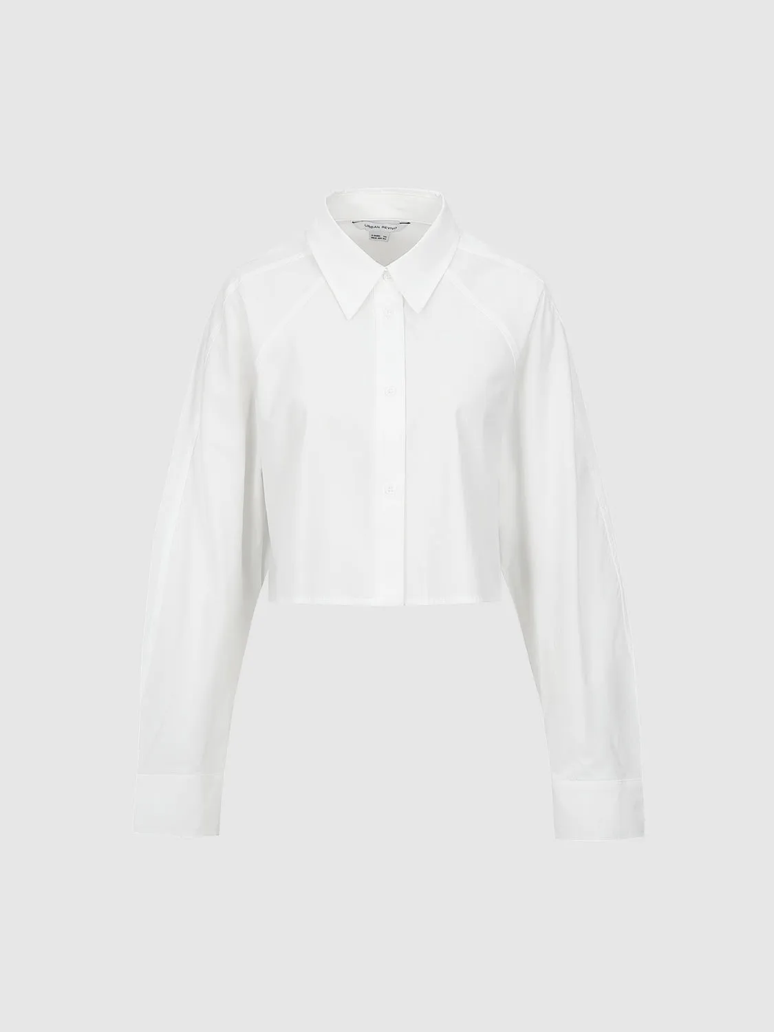 Cropped Long Sleeve Shirts sold by Urban Revivo