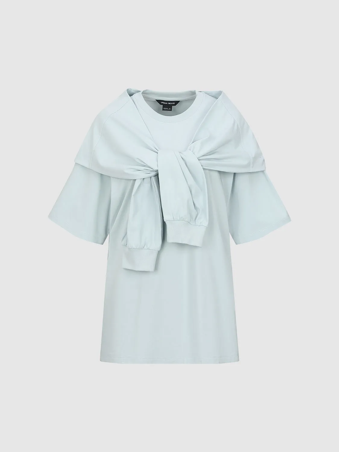 2 In 1 Loose T-Shirts sold by Urban Revivo product image thumbnail 3