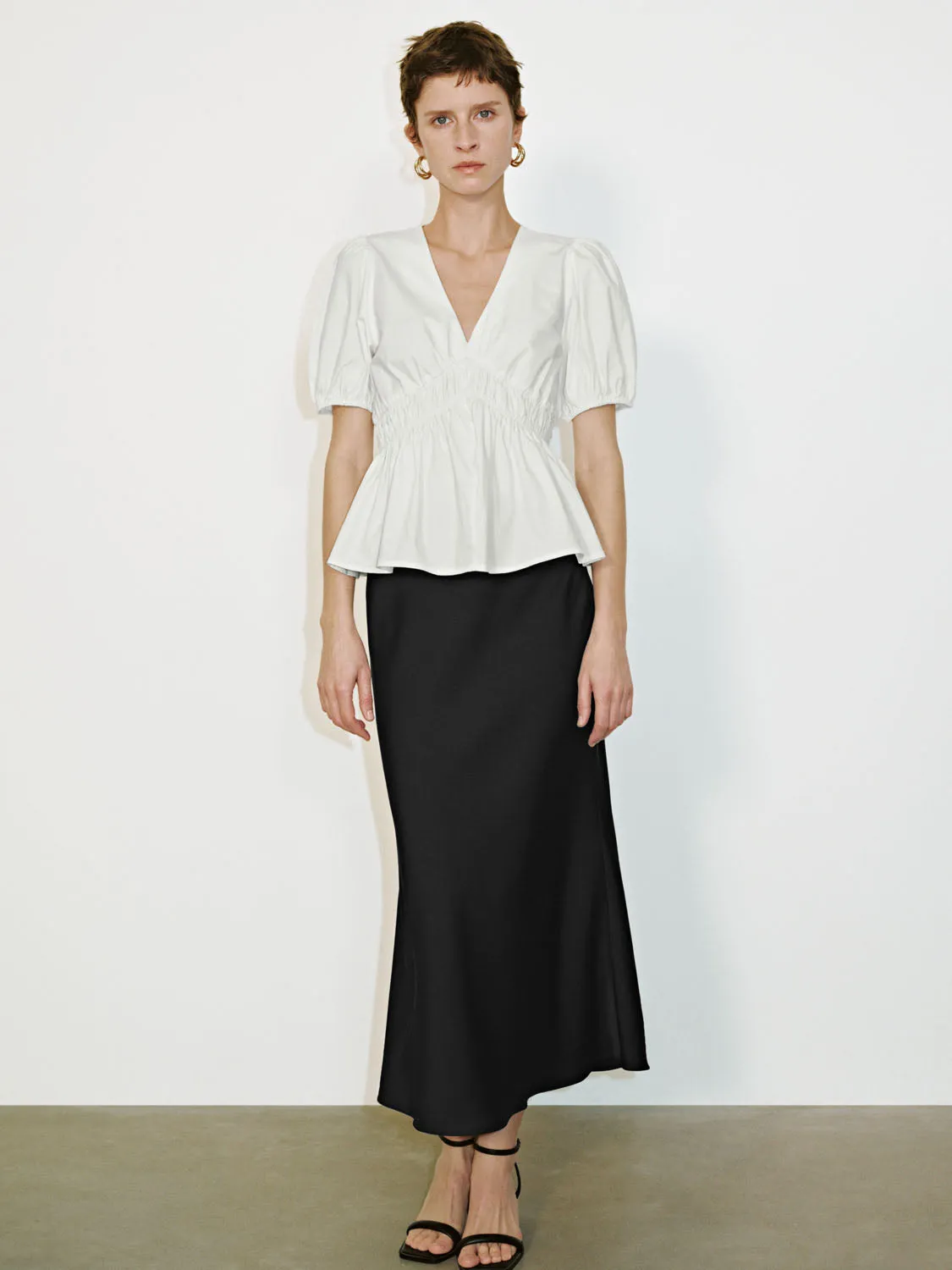 Shirred Overhead Shirt sold by Urban Revivo product image thumbnail 4