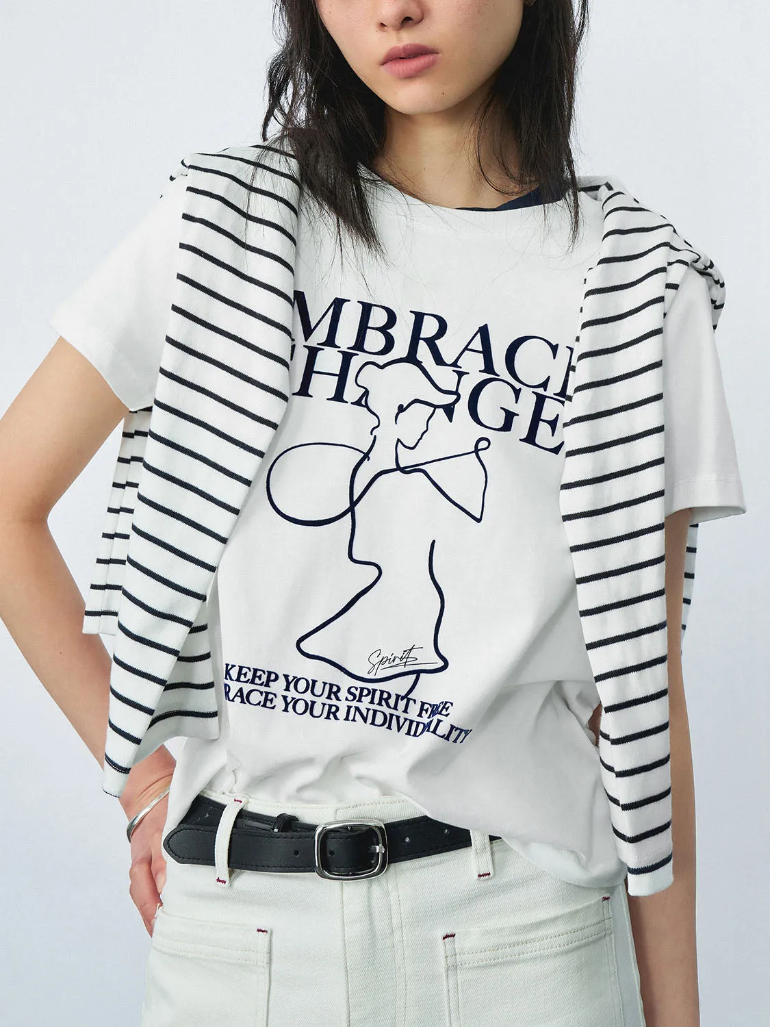 Regular Short Sleeve T-Shirts sold by Urban Revivo product image thumbnail 5