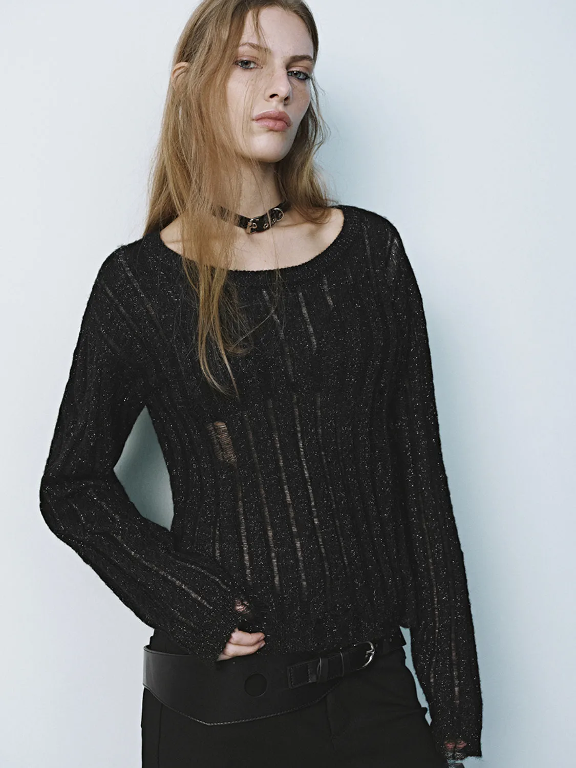 Loose Knitted T-Shirts sold by Urban Revivo