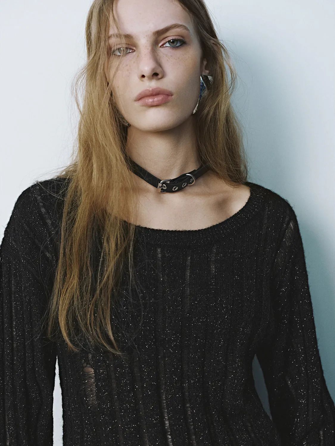 Loose Knitted T-Shirts sold by Urban Revivo product image thumbnail 5