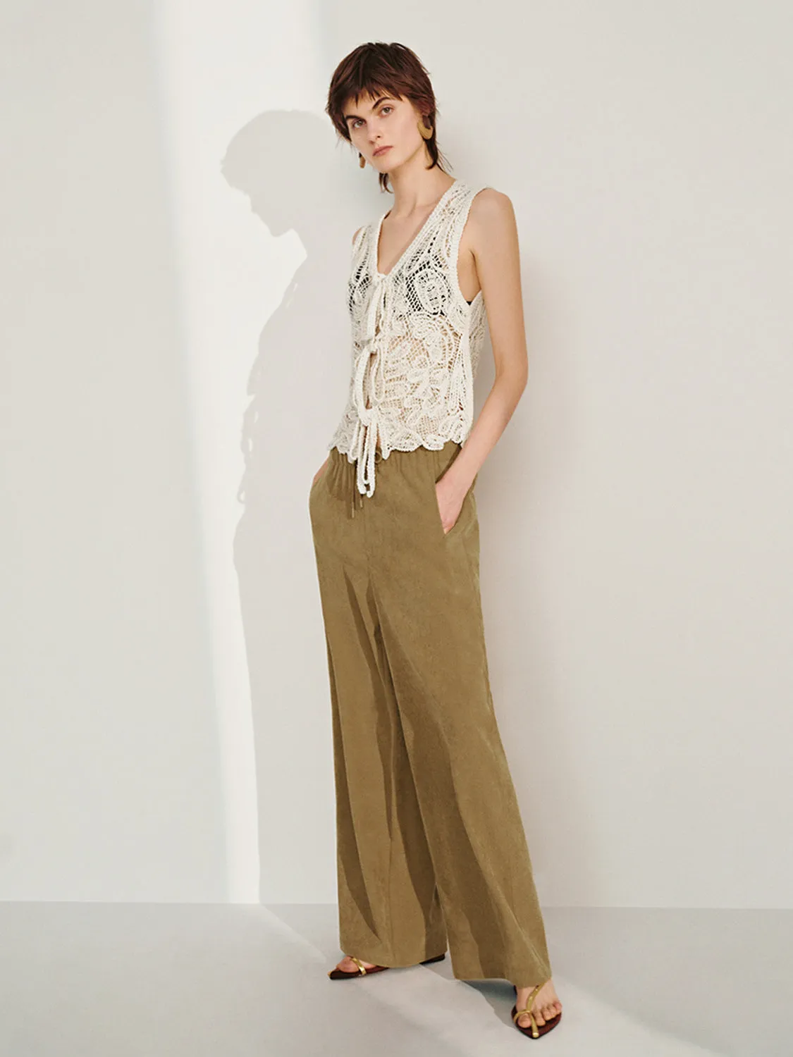 Sleeveless Lace Blouses sold by Urban Revivo product image thumbnail 4